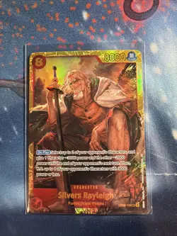 Silvers Rayleigh Secret Rare - Two Legends #OP08-118 SEC One Piece TCG - Image 1