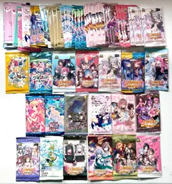 61 Pack Lot GODDESS STORY & Other Booster Packs - Anime Waifu Trading Cards - Image 1