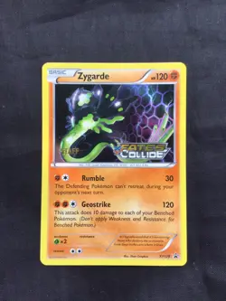 Pokemon Cards: Fates Collide Staff Prerelease: Zygarde XY129 - Image 1