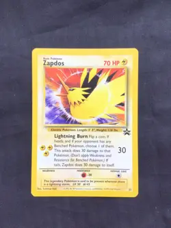 Pokemon Cards: Wizards Black Star Promo: Zapdos 23 - Image 1
