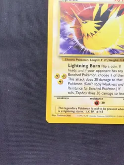 Pokemon Cards: Wizards Black Star Promo: Zapdos 23 - Image 5