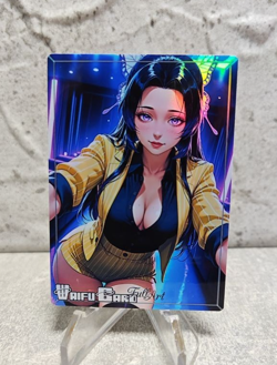Shinobu Trading Card Waifu Goddess Story Anime Girl holo Karte Manga Full Art - Image 1