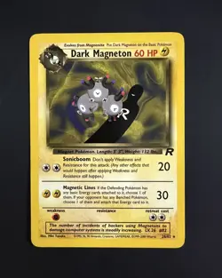 Dark Magneton 28/82 Team Rocket Rare Pokemon Card - Image 1