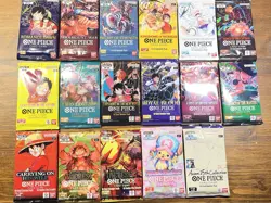 All of One Piece Card Game TCG booster pack OP1-OP13 PRB01-02 EB01-02 Eng sealed - Image 1