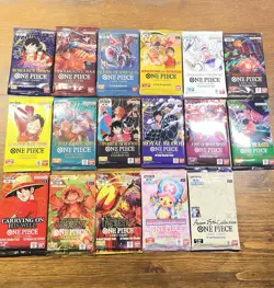 All of One Piece Card Game TCG booster pack OP1-OP13 PRB01-02 EB01-02 Eng sealed - Image 2