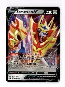 Zamazenta V - SWSH019 - SWSH: Sword & Shield Promo Cards (SWSD) - Image 1