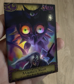 Legend Of Zelda Trading Card Game Enterplay 2016 G6 Gold Foil Majora’s Mask Link - Image 1