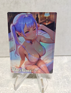 Noelle Silva Trading Card Waifu Goddess Story Anime Girl holo Karte Manga Full - Image 1