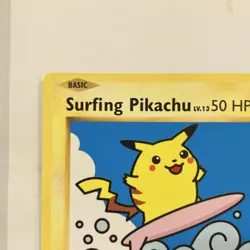 Pokemon Surfing Pikachu Secret Rare Regular 111/108 Evolutions 50HP Card - Image 3
