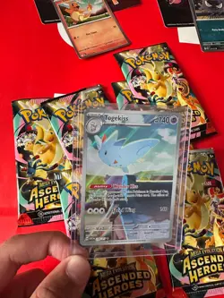 Ascended Heroes Togekiss 235/217 Illustration Rare IR Full Art Pokemon Card. - Image 1