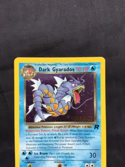 Pokemon Cards: Team Rocket Rare Holo Prerelease: Dark Gyarados 8/82 - Image 2