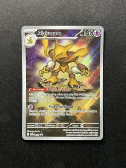 Alakazam 009 Black Star Promo English Pokemon Card Near Mint - Image 1