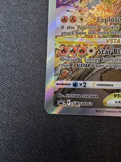 Charizard VSTAR SWSH262 Black Star Promo Near Mint Pokemon Card - Image 5