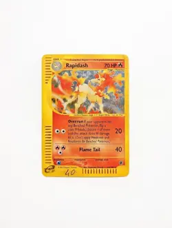Rapidash 26/165 Expedition Holo Rare Pokemon Card WOTC English – LP Inked Front - Image 1