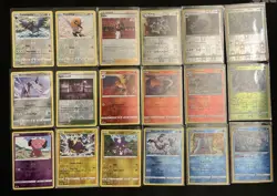 Pokemon Darkness Ablaze Reverse Holo Card Lot 18 Cards No Duplicates - Image 1