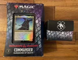 Magic MTG Commander Deck Dungeons Of Death INCOMPLETE Please Read - Image 1