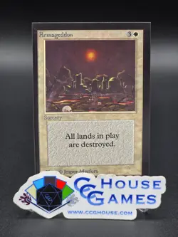 Armageddon Misprint Miscut Light Grey Collector's Edition CE NM/M *CGHouse* #WM - Image 1