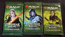 MTG ZENDIKAR RISING Draft Booster Packs x3 Unopened! - Image 1
