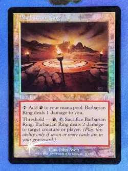 1x FOIL Barbarian Ring, NM/LP, Odyssey (ODY), Magic: the Gathering, MtG - Image 3
