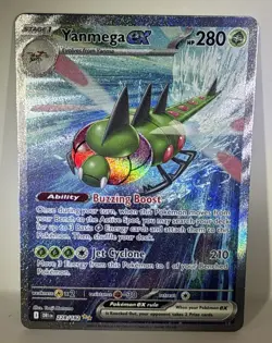 (MINT) Yanmega ex 228/182 SIR SV10: Destined Rivals - Pokemon Card - Image 1