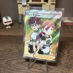 Pokemon TCG Gym Trainer 068/072 Full Art Ultra Rare Shining Fates - Image 1