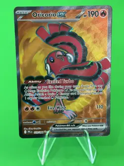Pokemon Oricorio ex Phantasmal Flames Ultra Rare Full Art 110/094 NM!!! - Image 1