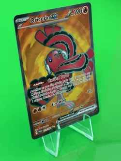 Pokemon Oricorio ex Phantasmal Flames Ultra Rare Full Art 110/094 NM!!! - Image 2