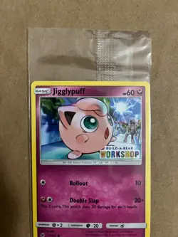 Pokemon TCG Jigglypuff Build-A-Bear Workshop Promo 71/111 SEALED MINT/NEAR MINT - Image 3