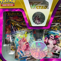 Pokemon Origin Forme Palkia VSTAR Premium Collection SWSH 6 Packs 2 Foil 1 Jumbo - Image 3