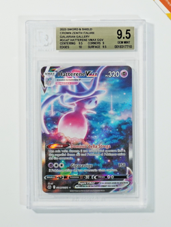 Pokemon BGS 9.5 Hatterene Vmax #GG47 Zenit Regale Galarian Gallery 2023 Italiano - Image 1