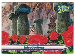 TOPPS POKEMON - # 13 MOVIE 2000 - INTRODUCTIONS - EXMT+ - LOOK !!! - Image 1