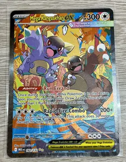 Pokemon Mega Evolutions Me:01 Mega Kangaskhan EX #182/132 - Image 1