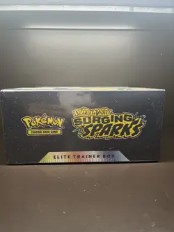 Pokemon TCG Scarlet & Violet - Surging Sparks Sealed Elite Trainer Box - Image 4