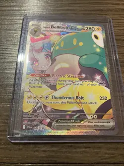 2025 Pokemon Journey Together Iono’s Bellibot Ex 183/159 Special Illustration - Image 1
