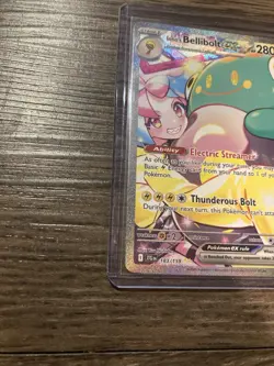 2025 Pokemon Journey Together Iono’s Bellibot Ex 183/159 Special Illustration - Image 5