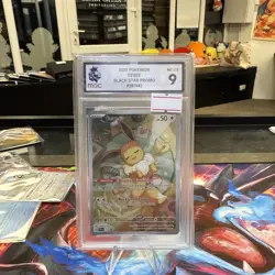 Pokemon Eevee TCG Prismatic Evolutions ETB Promo SV173 Ace Graded 9 - Image 1