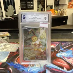 Pokemon Eevee TCG Prismatic Evolutions ETB Promo SV173 Ace Graded 9 - Image 2