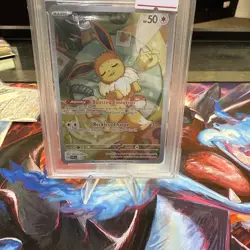 Pokemon Eevee TCG Prismatic Evolutions ETB Promo SV173 Ace Graded 9 - Image 3