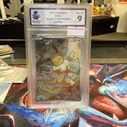 Pokemon Eevee TCG Prismatic Evolutions ETB Promo SV173 Ace Graded 9 - Image 5