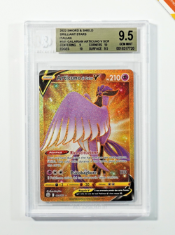 Pokemon BGS 9.5 Articuno Di Galar V #181 Full Art Astri Lucenti 2022 Italiano - Image 1
