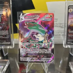 2022 Pokemon SWSH Silver Tempest Rayquaza VMAX Trainer Gallery Holo #TG20/TG30 - Image 1