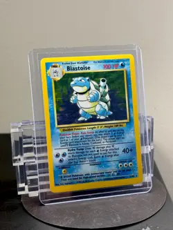 Pokemon Blastoise Base Set 2/102 Holo Rare 100 HP Wizards of the Coast English - Image 2