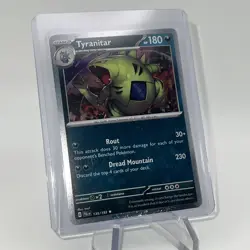 Tyranitar 135/193 Paldea Evolved Stamped Promo Cosmos Holo Rare Pokemon NM-MT - Image 1