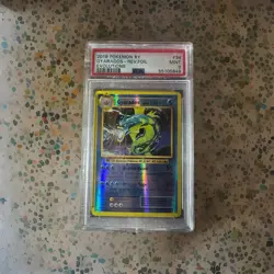 PSA 9 2016 Pokemon XY Evolutions Gyarados #34 Reverse Holo Mint Base Set Art - Image 1