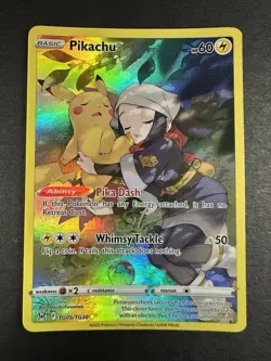 Pokemon TCG - Pikachu TG05/TG30 Lost Origin - Ultra Rare Holo - LP - Image 2