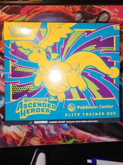 Ascended Heroes Pokemon Center Exclusive ETB Elite Trainer Box Please Read Below - Image 1