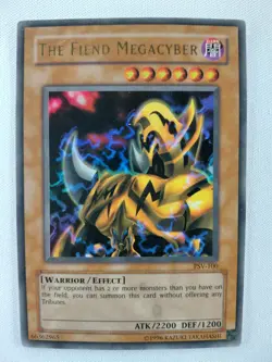 Yu-Gi-Oh! TCG The Fiend MegaCyber PSV-100 Ultimate Rare - Image 1