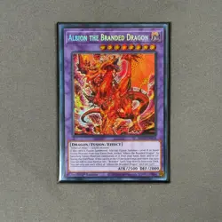 Albion the Branded Dragon MP22-EN076 Prismatic Secret Rare 1st Edition - Image 1