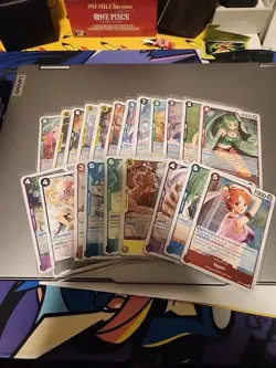Eb03 Rare Lot ×4 Of All Rares Shown From One Piece Tcg Eb03 - Image 1
