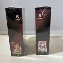 2X Weiss Schwarz TCG Date A Bullet Sealed English Extra Booster Box 6 Packs - Image 1